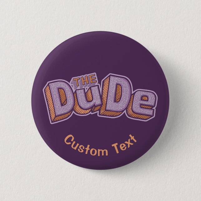 Badge Rond 5 Cm Le mec (Devant)