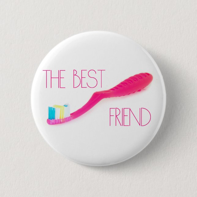 Badge Rond 5 Cm Le meilleur ami (Devant)