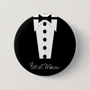 Badge Rond 5 Cm Le meilleur bouton d'homme