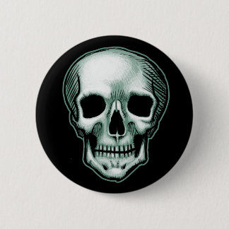 Badge Rond 5 Cm Le meilleur crâne au monde, JAMAIS !