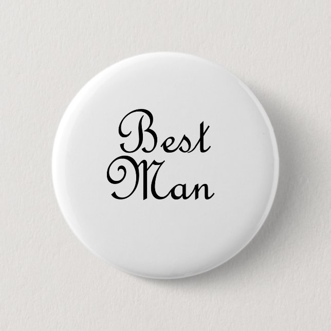 Badge Rond 5 Cm Le meilleur homme (Devant)