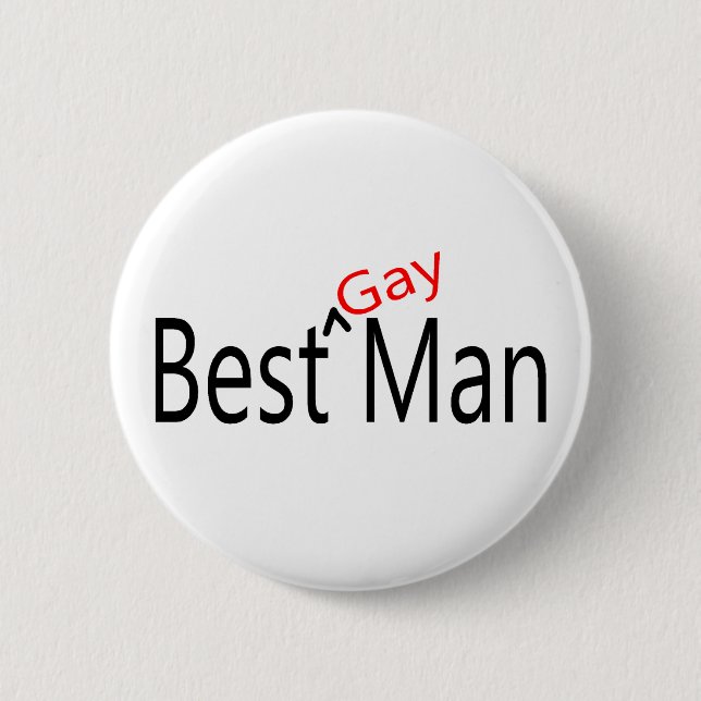 Badge Rond 5 Cm Le meilleur homosexuel (Devant)