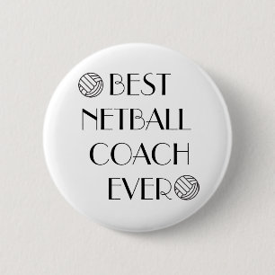 Badge Rond 5 Cm Le meilleur insigne de car de net-ball jamais
