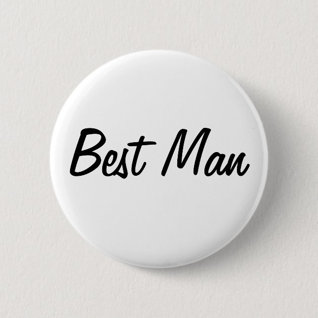 Badge Rond 5 Cm Le meilleur insigne d'homme (Devant)