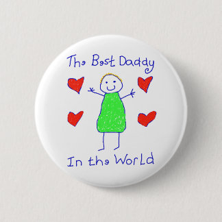 Badge Rond 5 Cm Le meilleur papa au monde