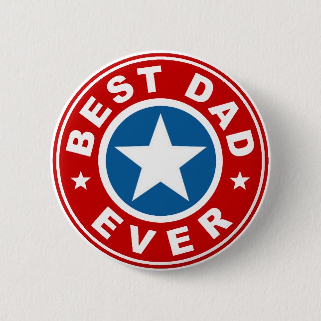 Badge Rond 5 Cm Le meilleur papa jamais (Devant)