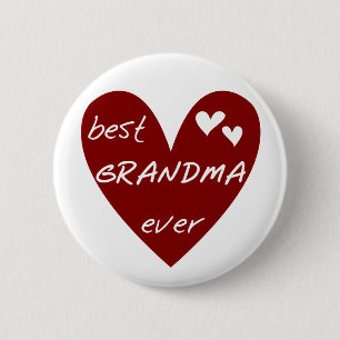 Badge Rond 5 Cm Le meilleurs T-shirts et cadeaux de grand-maman de