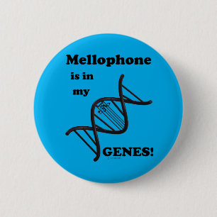 Badge Rond 5 Cm Le Mellophone Est Dans Mes Gènes
