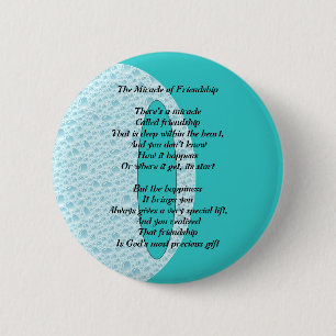 Badge Rond 5 Cm Le miracle du bouton d'amitié