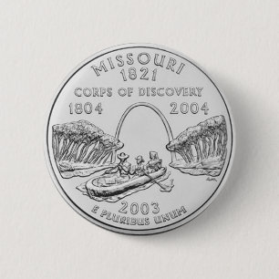 Badge Rond 5 Cm Le Missouri