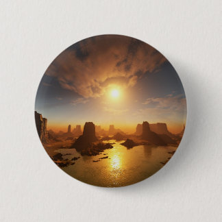 Badge Rond 5 Cm Le monde d'Uknown