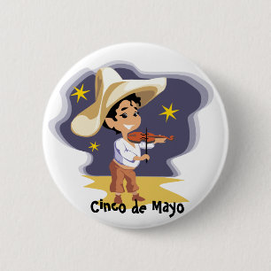 Badge Rond 5 Cm Le musicien -