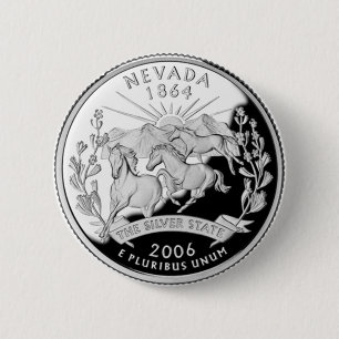 Badge Rond 5 Cm Le Nevada