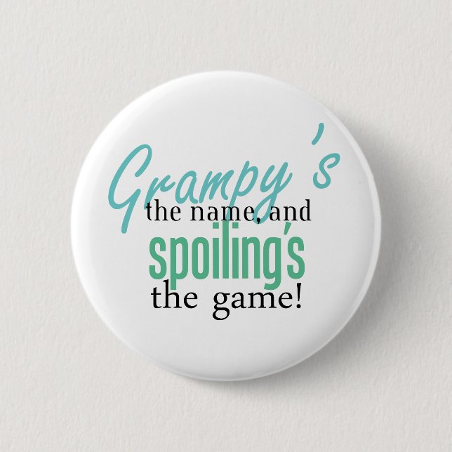 Badge Rond 5 Cm Le nom de Grampy (Devant)