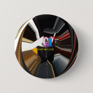 Badge Rond 5 Cm Le Noyau de la Ruée Essentiels Professionnels