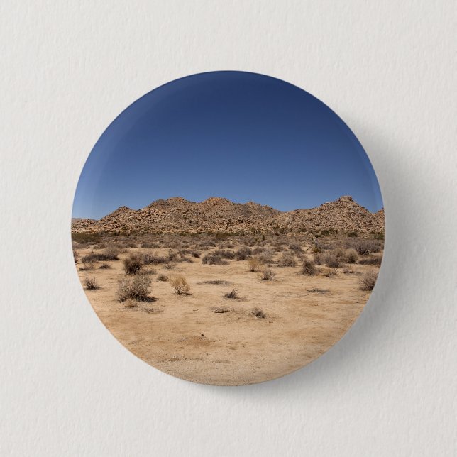 Badge Rond 5 Cm Le Parc national de Joshua Tree (Devant)