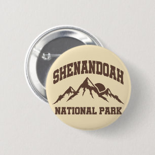 Badge Rond 5 Cm Le Parc national de Shenandoah