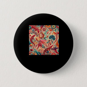 Badge Rond 5 Cm Le patchs autochtone autochtone autochtone austral