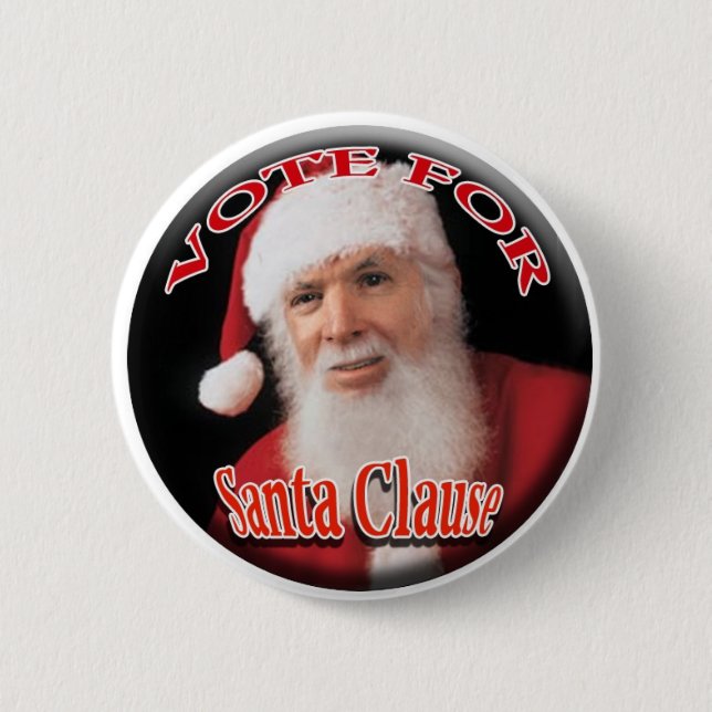 Badge Rond 5 Cm Le père noël (Devant)