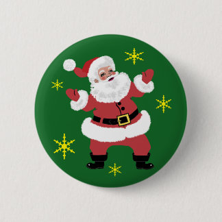 Badge Rond 5 Cm Le père noël
