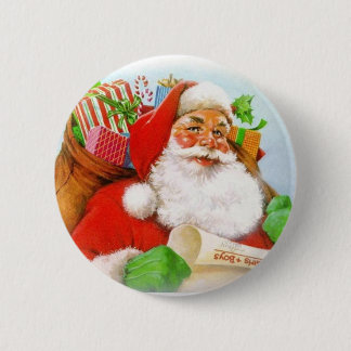 Badge Rond 5 Cm Le père noël