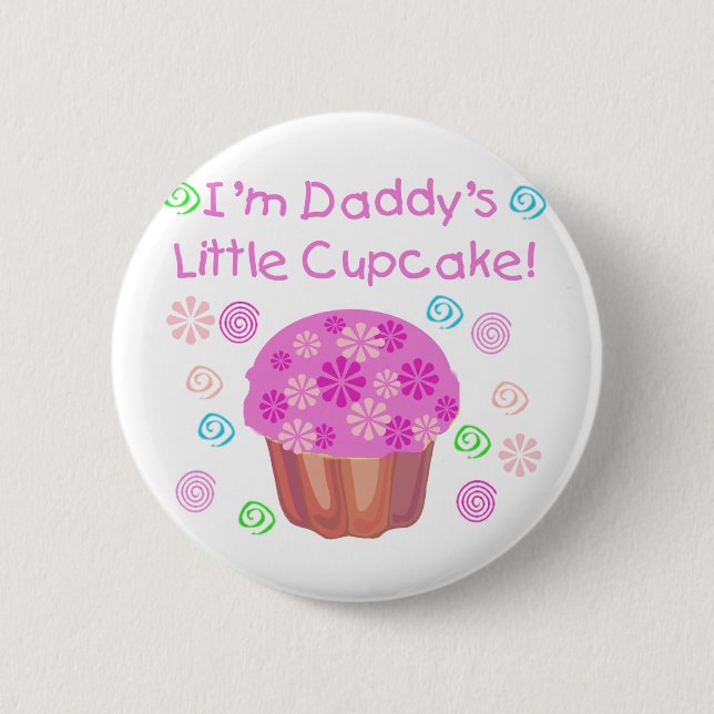 Badge Rond 5 Cm Le petit gâteau du papa (Devant)