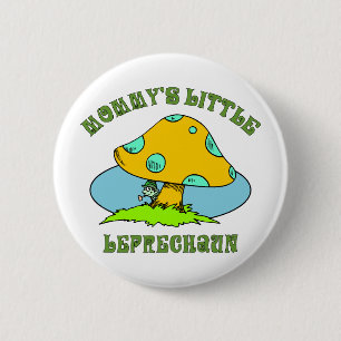 Badge Rond 5 Cm Le petit lutin de la maman