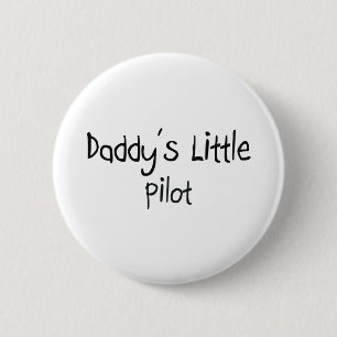 Badge Rond 5 Cm Le petit pilote du papa