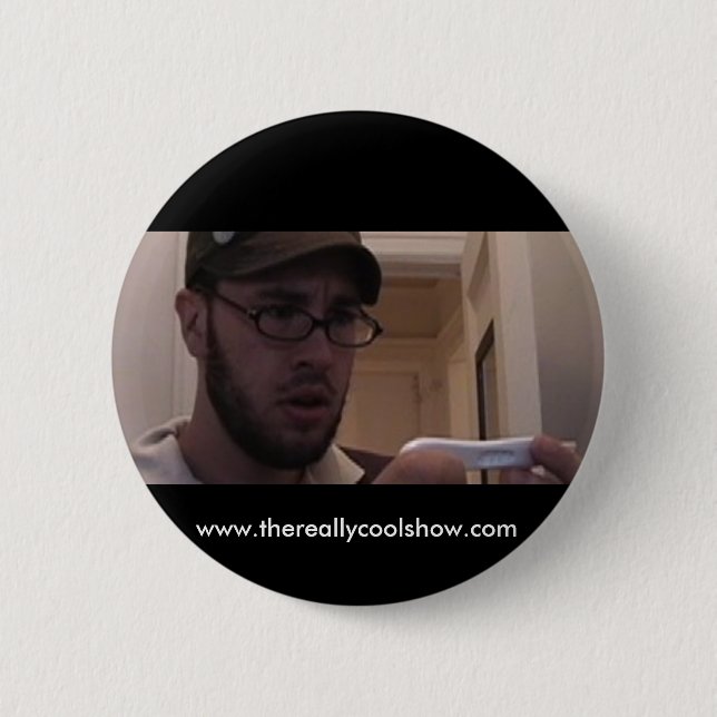 Badge Rond 5 Cm Le Pin vraiment frais d'exposition (Devant)