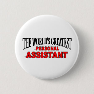 Badge Rond 5 Cm Le plus grand assistant personnel du monde