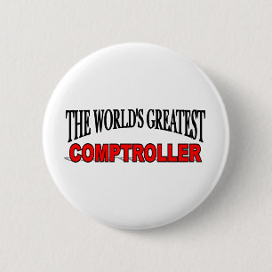 Badge Rond 5 Cm Le plus grand contrôleur du monde