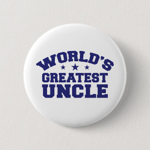 Badge Rond 5 Cm Le plus grand oncle du monde