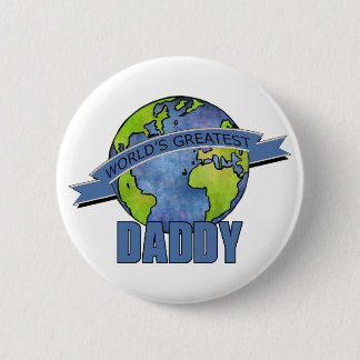 Badge Rond 5 Cm Le plus grand papa du monde