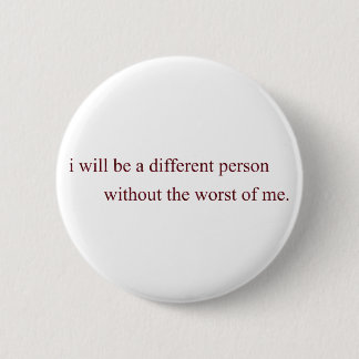 Badge Rond 5 Cm le plus mauvais de moi