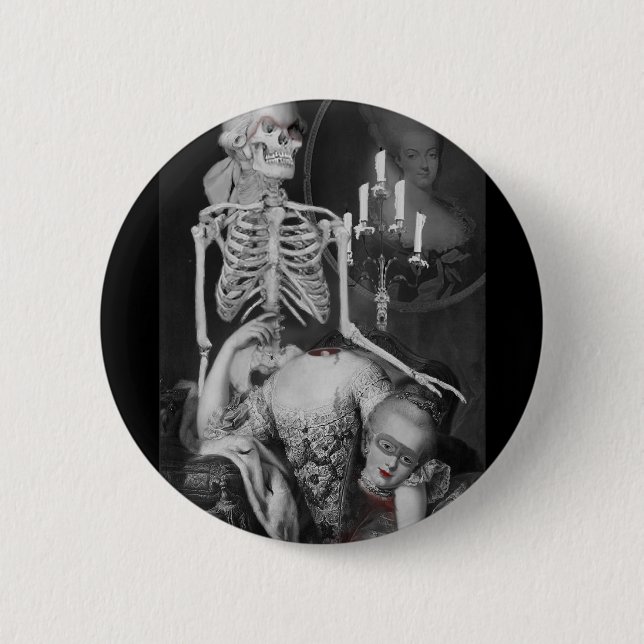 Badge Rond 5 Cm Le portrait (Devant)