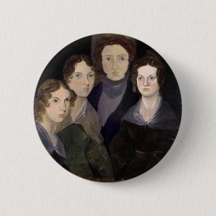 Badge Rond 5 Cm Le portrait de pilier reconstitué par ~ de Bront