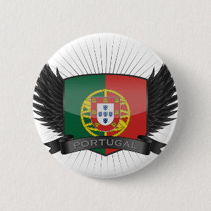 BADGE ROND 5 CM LE PORTUGAL