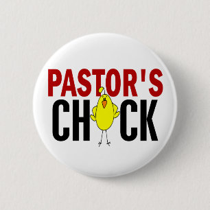 BADGE ROND 5 CM LE POUSSIN DU PASTEUR
