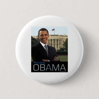 Badge Rond 5 Cm Le Président Obama