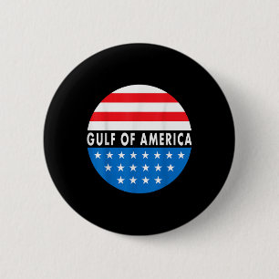 Badge Rond 5 Cm Le Président Trump 2025 Du Golfe Des États-Unis _2