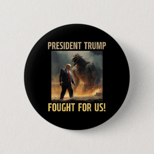 Badge Rond 5 Cm Le président Trump s’est battu pour le sport fémin