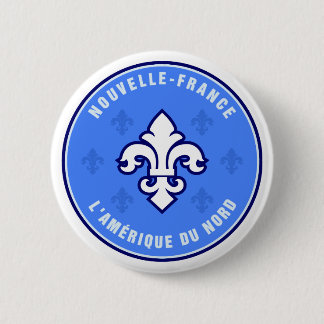 Badge Rond 5 Cm Le Québec, La Belle Province
