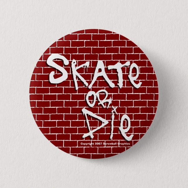 Badge Rond 5 Cm Le raie ou meurent bouton (Devant)