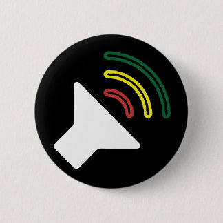 Badge Rond 5 Cm Le reggae écoutent bouton