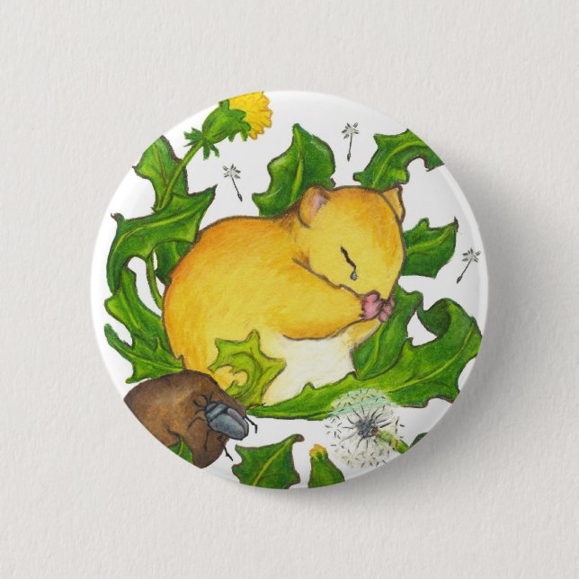 Badge Rond 5 Cm Le regret de Ted (Devant)