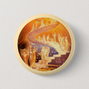 Badge Rond 5 Cm Le rêve de Jacob par William Blake