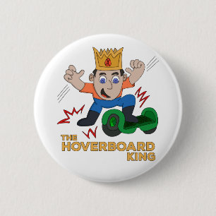 Badge Rond 5 Cm Le roi de la planche à voile