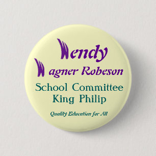 Badge Rond 5 Cm Le Roi Philip School