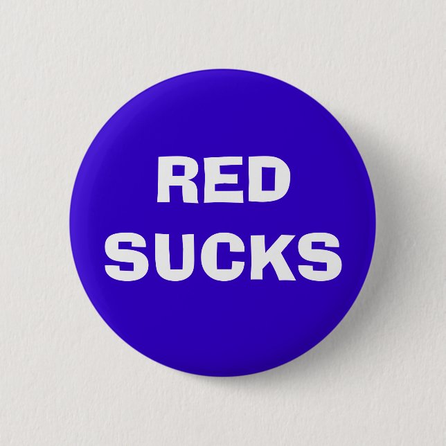 BADGE ROND 5 CM LE ROUGE SUCE (Devant)