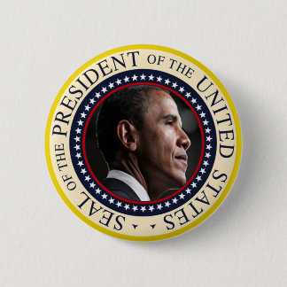 Badge Rond 5 Cm Le sceau présidentiel de Barack Obama